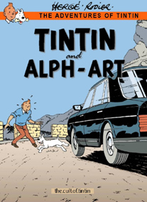 Tintin and Alph-Art by Yves Rodier